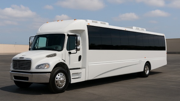 Exterior of Charter Bus Company Wichita's 30 Passenger Minibus in Wichita