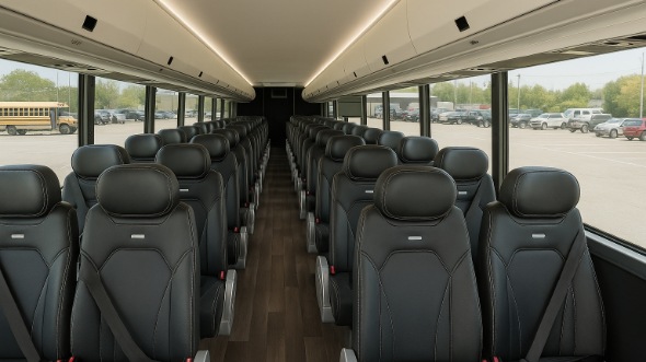 joplin 20 passenger minibus inside