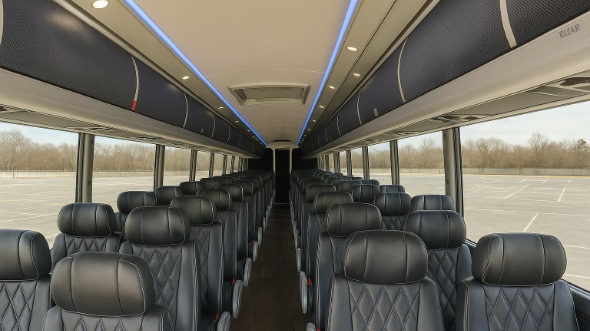 joplin 55 passenger charter bus interior